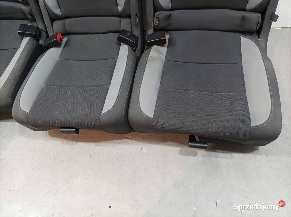 FOTELE PRZÓD II RZĄD KPL 1T3 KOMPLET VW