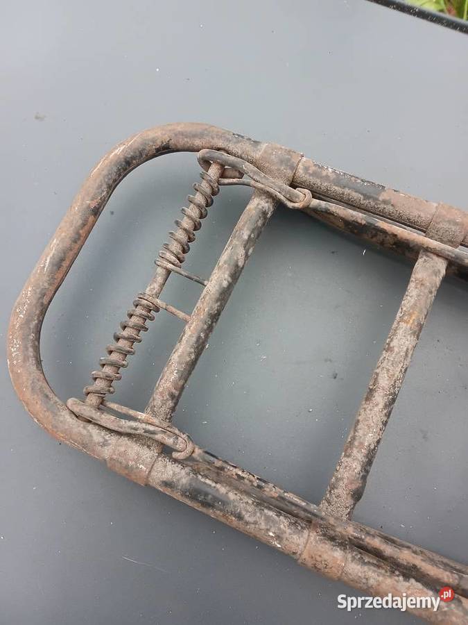 Bagażnik zabytkowy rower warmińsko-mazurskie Milejewo sprzedam