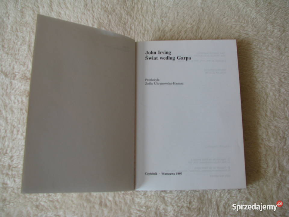 John Irving Świat według Garpa Brzegi