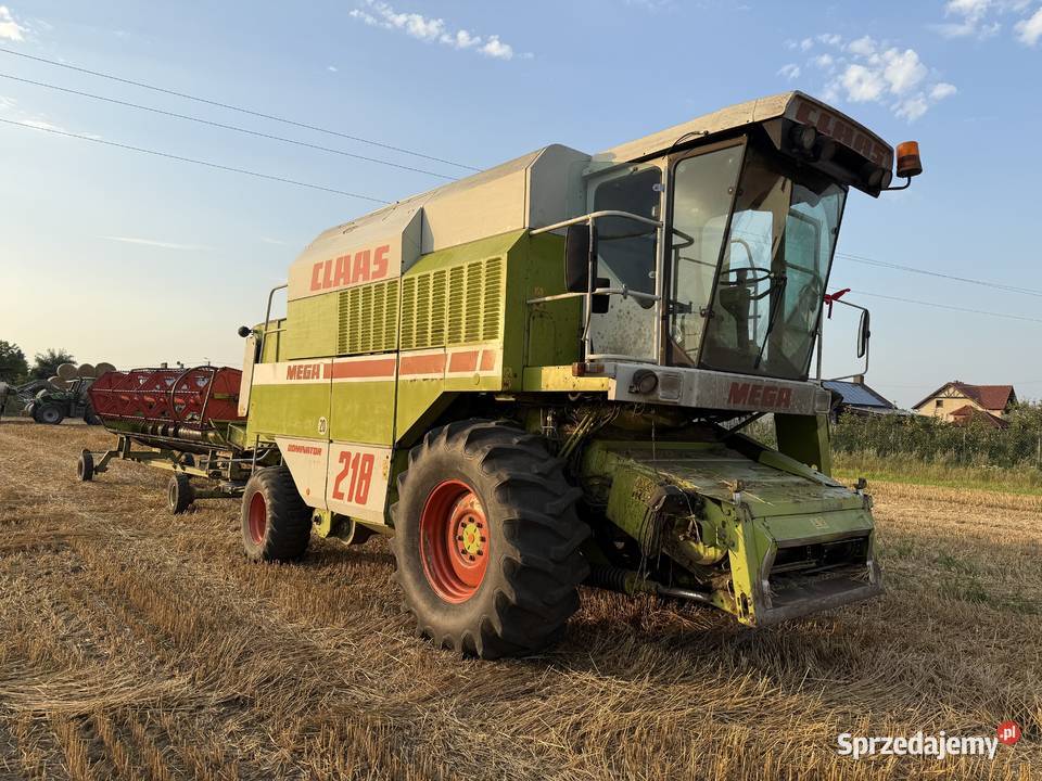 Claas mega 218 auto contour klimatyzacja nie Ostrów Wielkopolski sprzedam