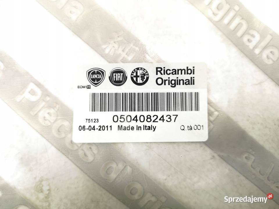 USZCZELKA POKRYWY ROZRZĄDU FIAT DUCATO 06 23 osobowe