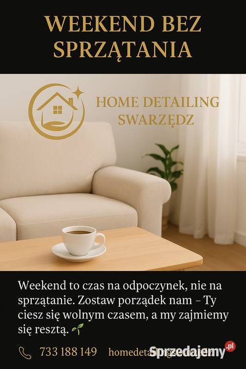 Usługi sprzątające i pranie tapicerki meblowej i Swarzędz