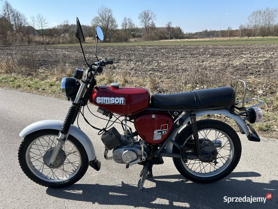 Simson S50 1979r zarejestrowany Zadbany