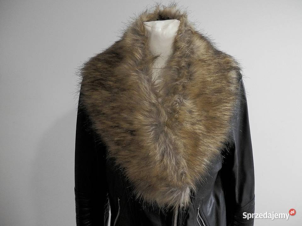 Kołnierz Futrzany Etola Sztuczne Futerko Beżowy