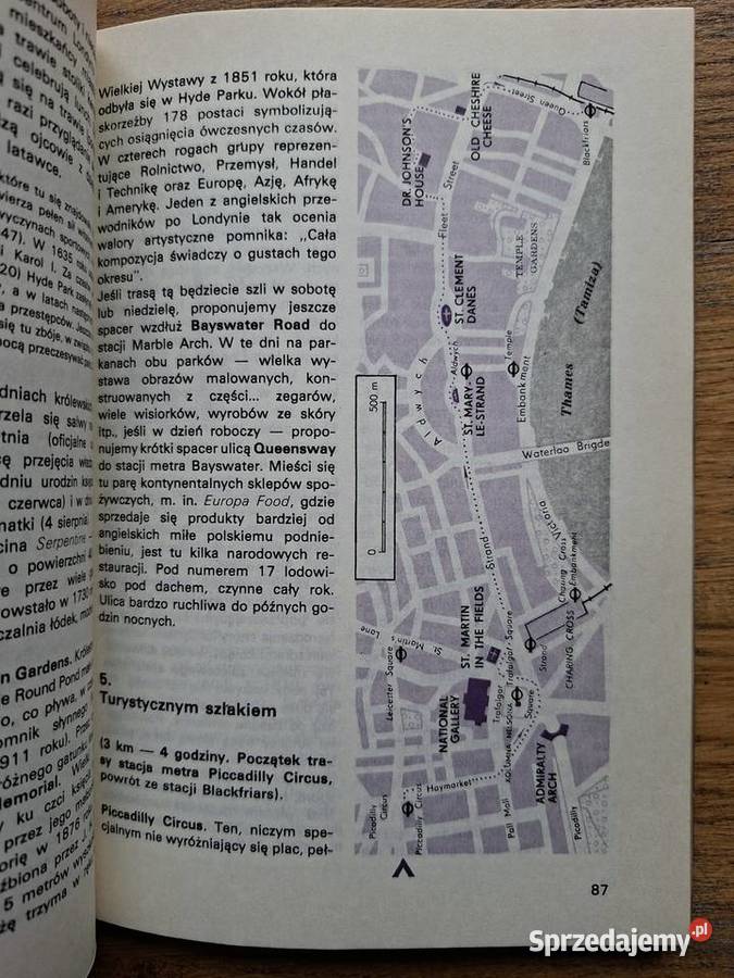 Londyn i przewodnik turystyczny Kraków sprzedam