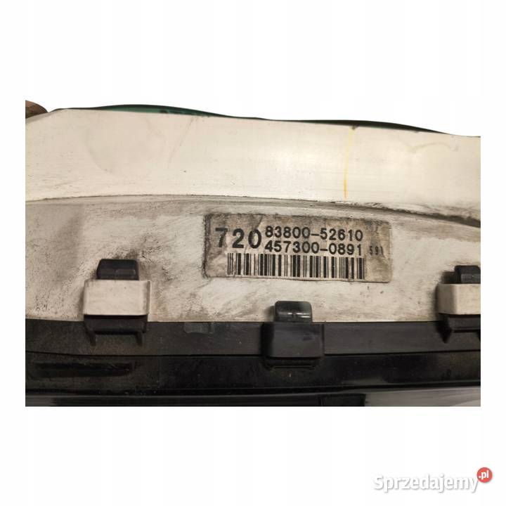 LICZNIK ZEGARY 8380052610 Toyota Yaris I 10 16V osobowe Chełm sprzedam