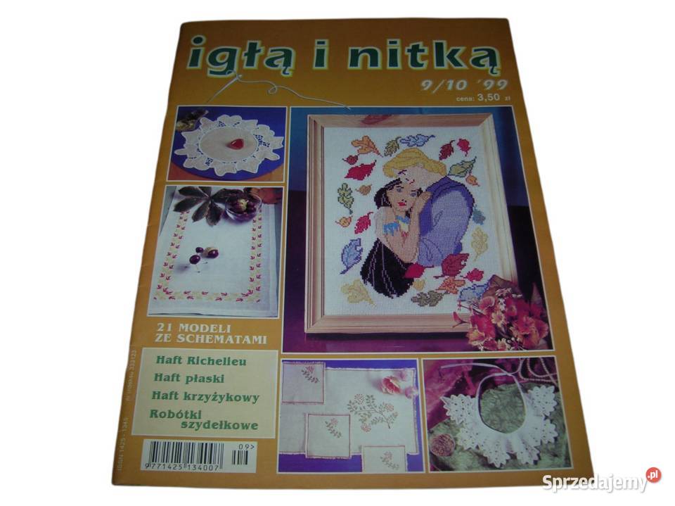 Czasopismo Igłą i nitką 91099 Art E23 Pruszków