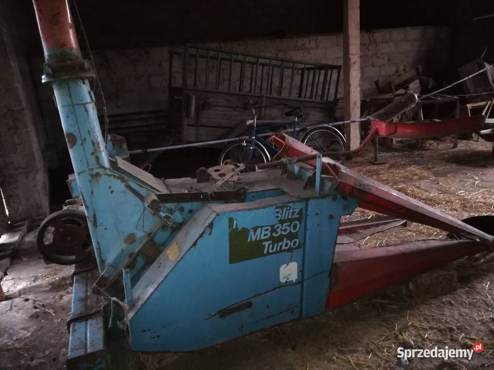Sieczkarnia Do Kukurydzy 1Rzędowa Mengele Mb 350 Przyczepiane Długie