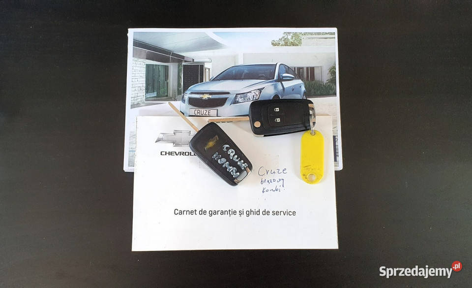 Chevrolet Cruze Oryginalny lakier1 kurtyny powietrzne sprzedam