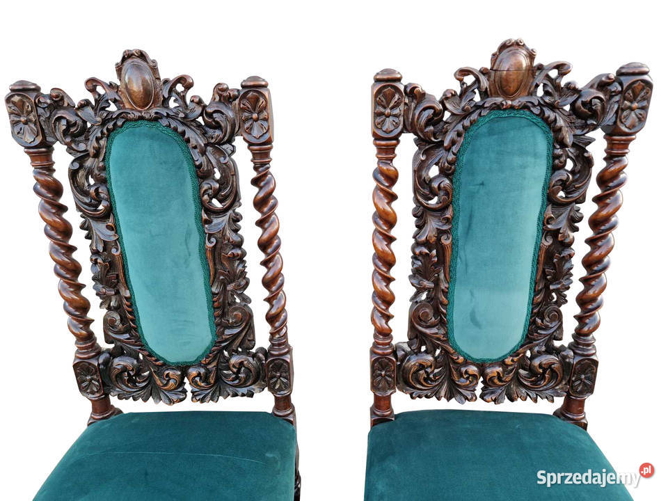 KRZESŁA RZEŹBIONE UNIKATY Szczecin