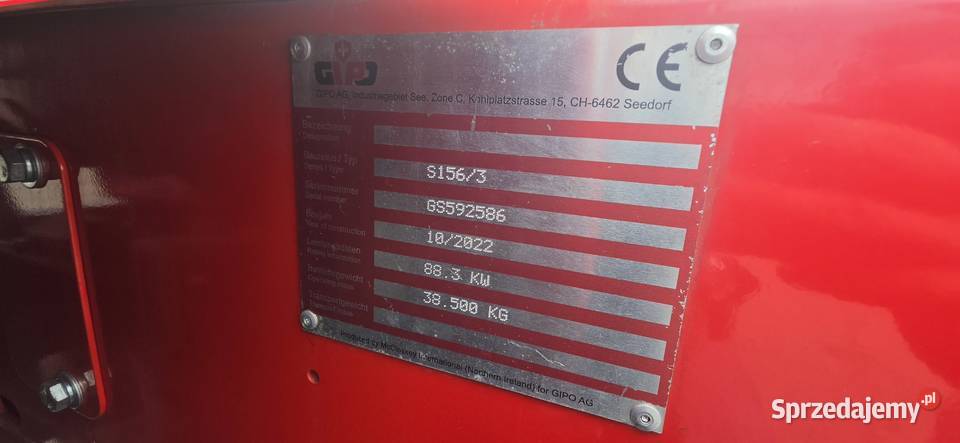 Przesiewacz GIPO S1563 McCloskey S190 3D śląskie Trachy