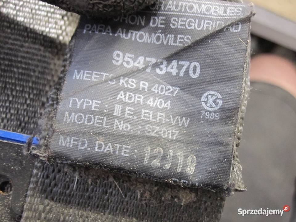 Opel Antara 10r Pas bezpieczeństwa prawy przód Kielce sprzedam