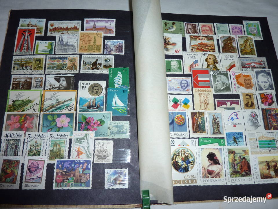 Duży album ze znaczkami Bukowno