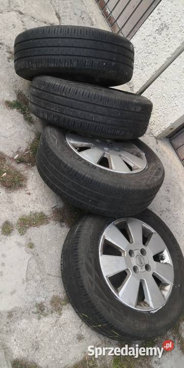 Opel felgi z oponami 15 4x100 4 Opony i felgi Hrubieszów
