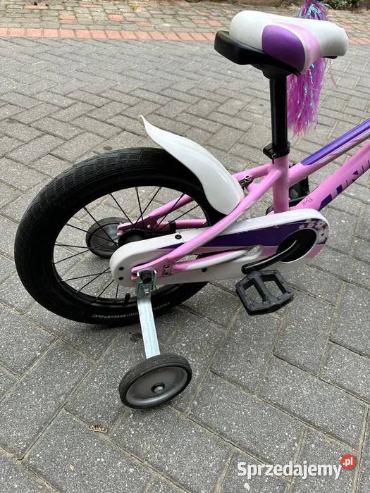 Rower dziecięcy dziewczynki UNIBIKE 14 mało Janów