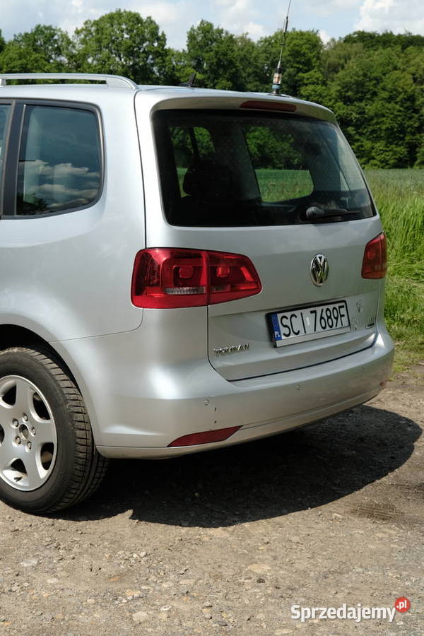 VOLKSWAGEN Touran 20 TDi DSG 2015 7 os śląskie Strumień
