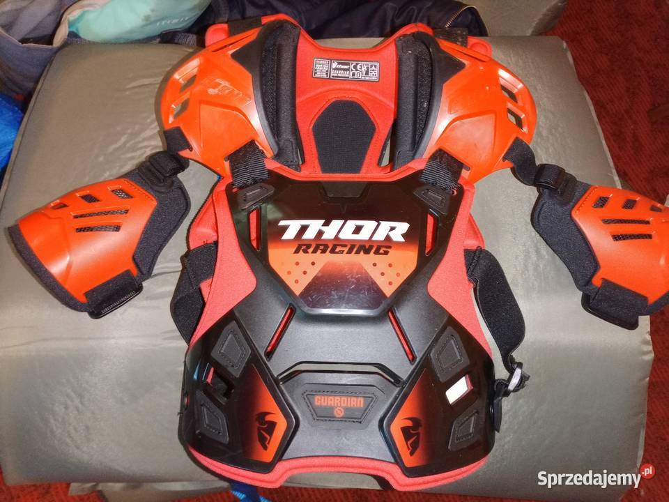 Zbroja cross junior THOR 2xs xs czerwona Ciechanki