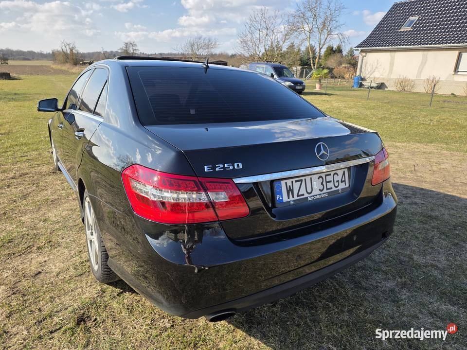 Na sprzedaż Mercedes w212 AVANTGARDE 250 skórzana tapicerka zachodniopomorskie Kołbaskowo