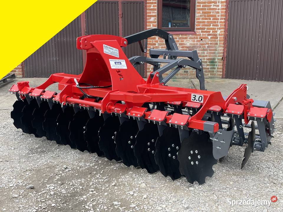 Agregat Talerzowy siewny EuroMasz 25m 27m 30m Radomsko