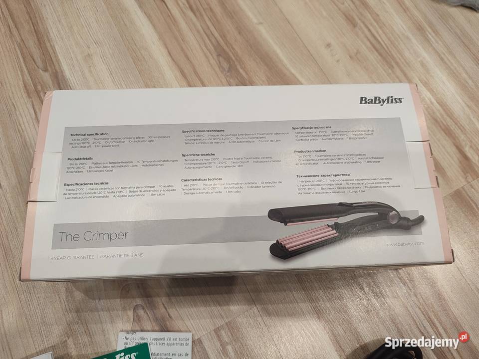 Karbownica falownica do włosów Babyliss Akcesoria do włosów Tarnów