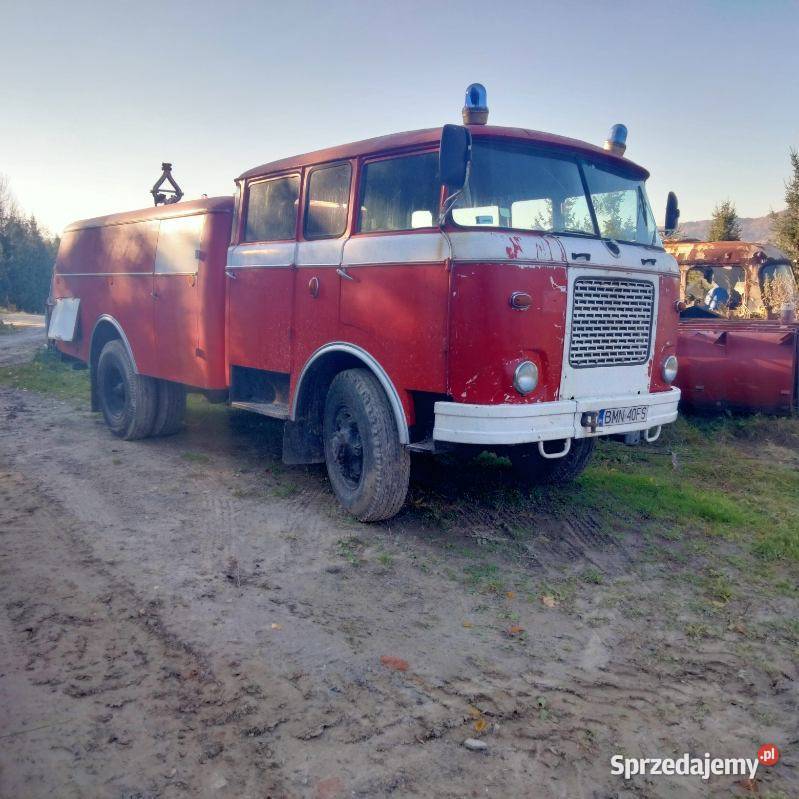 Skoda pozarnicz kabina kompletna zdrowa Jarosław