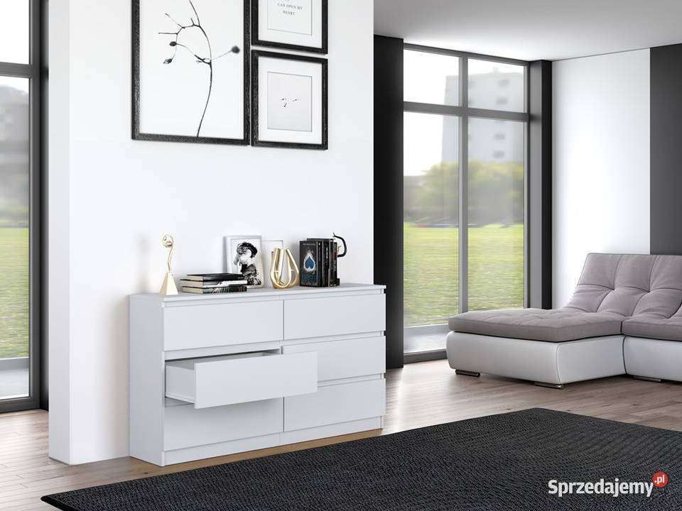 Komoda Malwa M6140 BIAŁY Komody