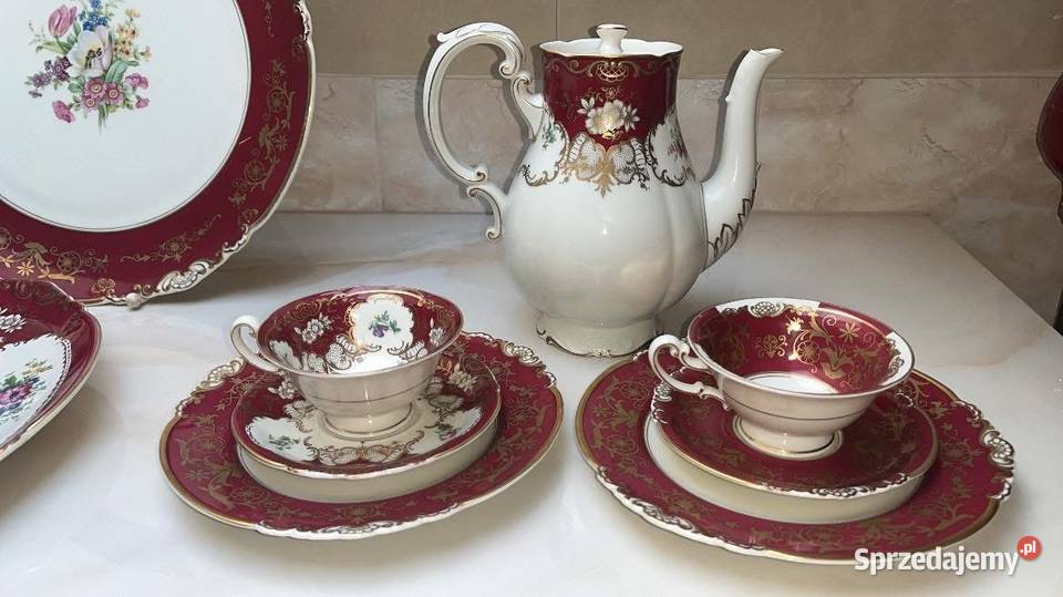 Dzbanek Koningl pn Tettau Import Znana bawarska Gdańsk