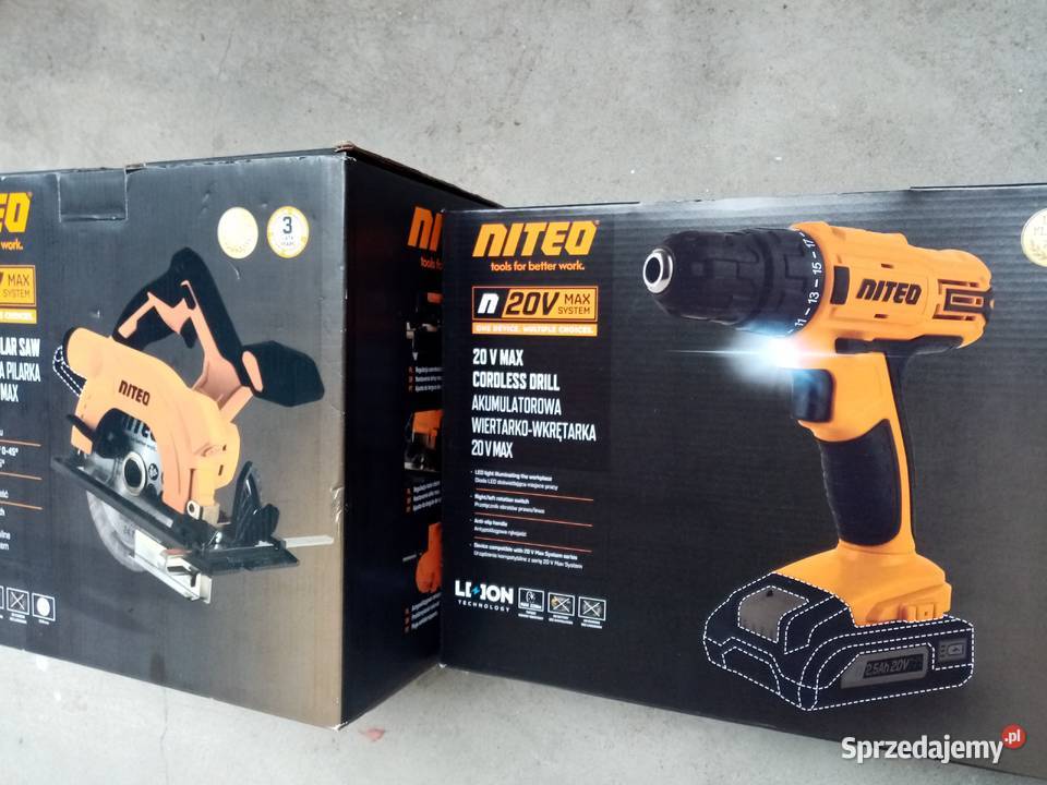 Zestaw elektronarzędzi pilarka wiertarko Zestawy elektronarzędzi Wieliczka