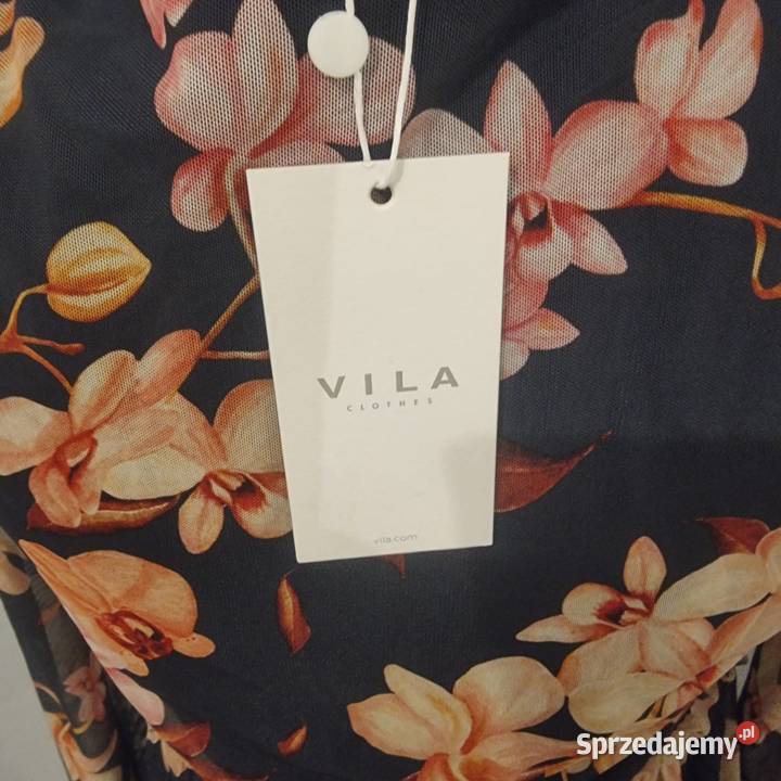 Sukienka w storczyki Vila S Kraków sprzedam