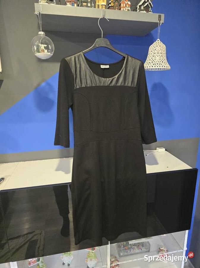 Sukienka Street One z wstawkami ekoskóry UNI SL Bytom