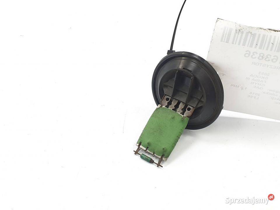 REZYSTOR SKODA FABIA III kujawsko-pomorskie Lipno sprzedam