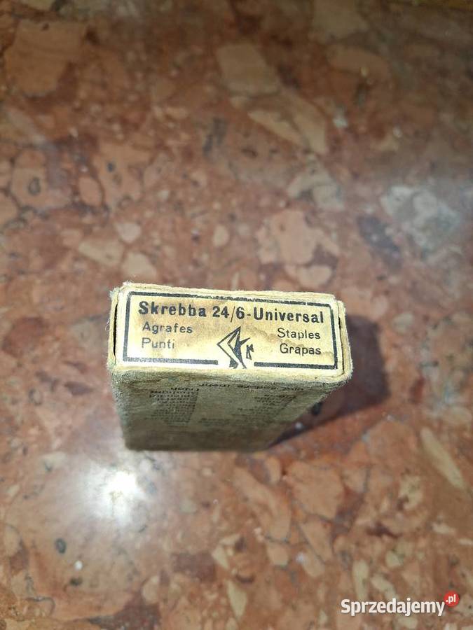 Zszywacze Staples Skrebba Universal z lat 40 Poznań