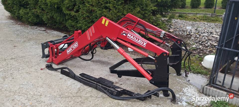 Tur ładowacz czołowy Mailleux MX 3 sekcje Massey