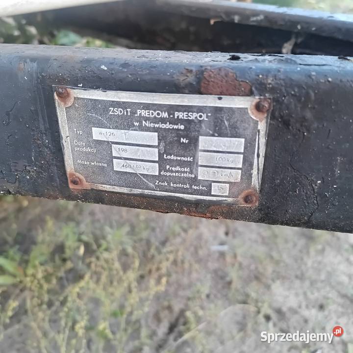 Przyczepa kempingowa n126 niewiadowka