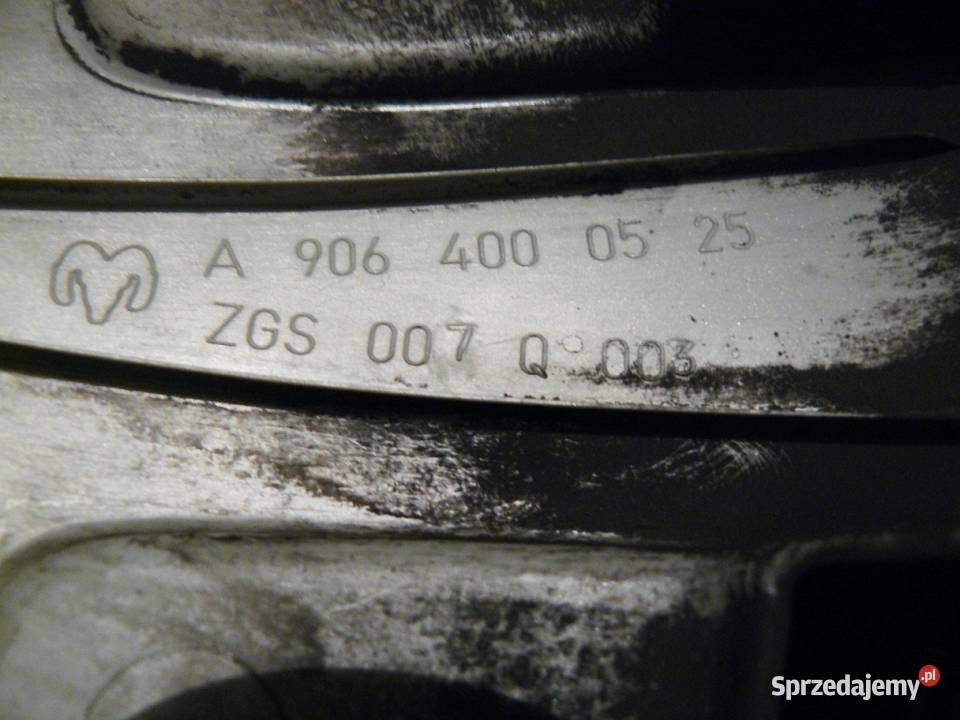 Kołpak 16 Mercedes Sprinter VW Crafter dostawcze Piastów