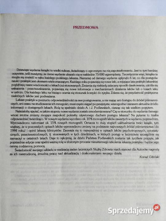 Leki współczesnej terapii J K Podlewski A Gdynia