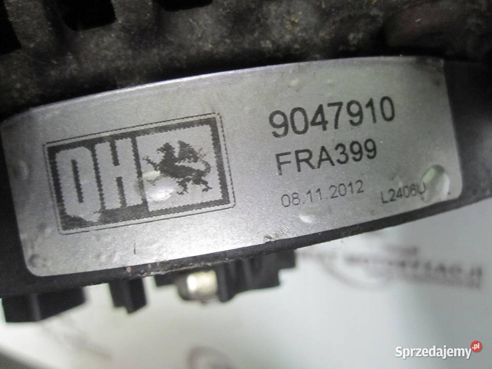 TRANSIT BOXER 22 TDCI HDI 09r alternator 9047910 osobowe