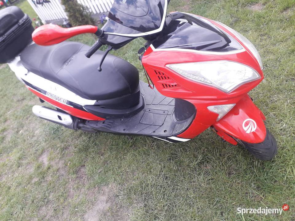 DUŻY Romet router DELUXE 8 50 4t 8700 2014r automatyczna Kiełczewek sprzedam