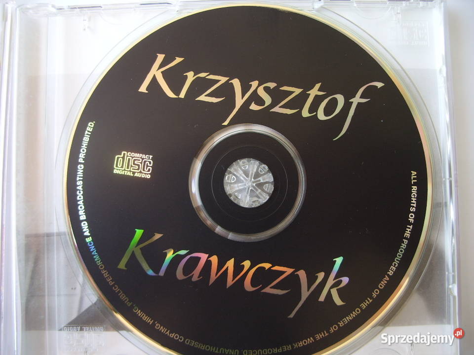 Pop CD KRZYSZTOF KRAWCZYK 2 plyty dolnośląskie Wołów