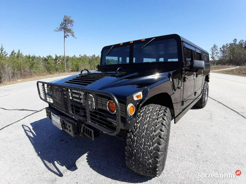 Hummer H1 Special Edition 350v8 Black Humvee 4x4 4/5 Sulechów