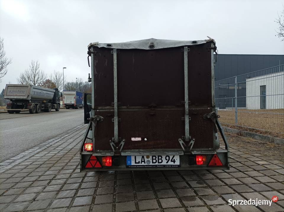 Przyczepka Wrman do 750 solidna konstrukcja Czerwonka-Gozdów