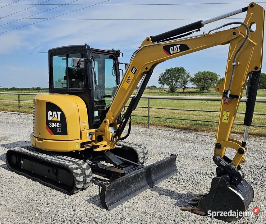 Minikoparka Caterpillar 304E2 CR mazowieckie Warszawa