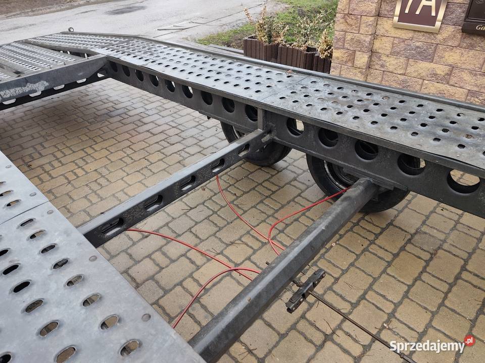 Przyczepa Laweta WIOLA DMC 3500 800 x 215 Rok produkcji 2011 Wodzisław sprzedam