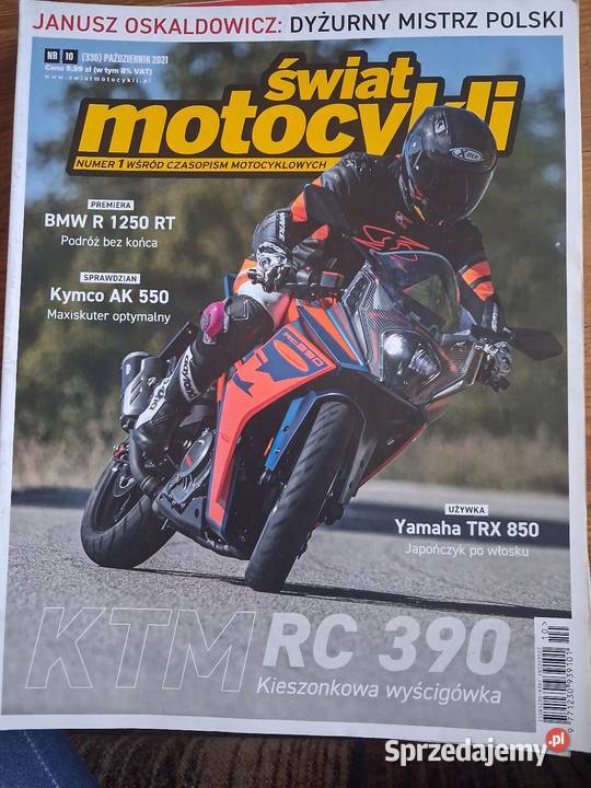 8x świat motocykli czasopismo Hrubieszów