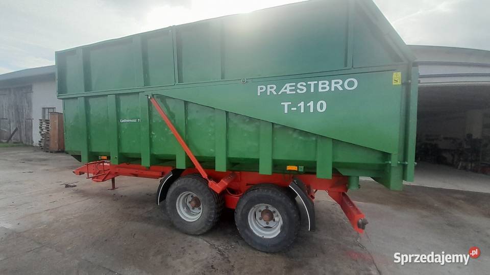 Przyczepa skorupowa Agromet Warfama Praestbro Sieradz