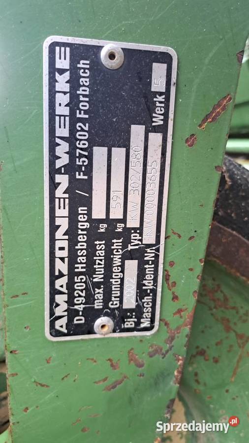 Agregat uprawowo siewny Amazone 303 Agregaty Lipnik