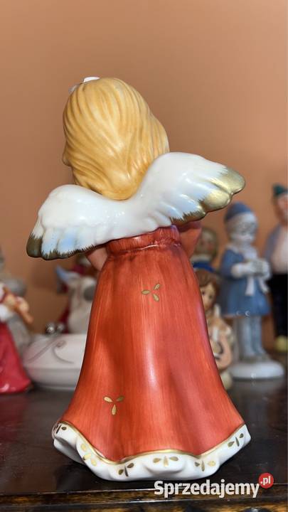 Figurka Aniołka GOEBEL Annual Engel Limited Porcelana i szkło Gdańsk sprzedam