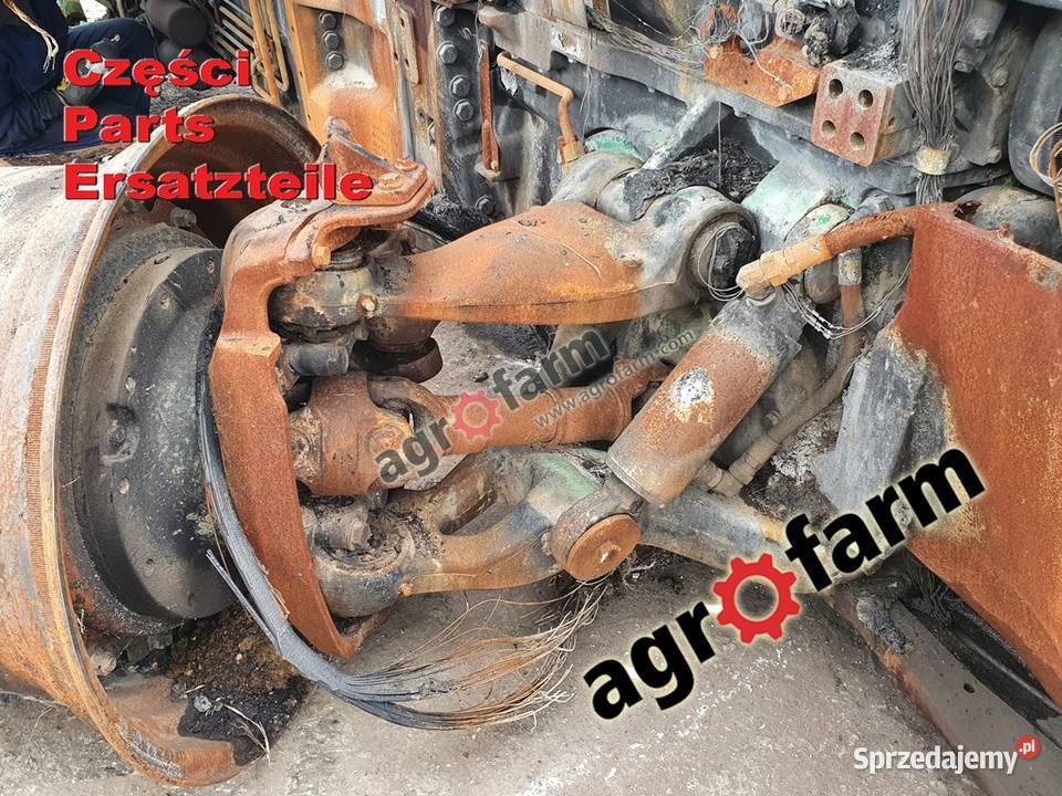 John Deere 8360 R części skrzynia biegów silnik Byków