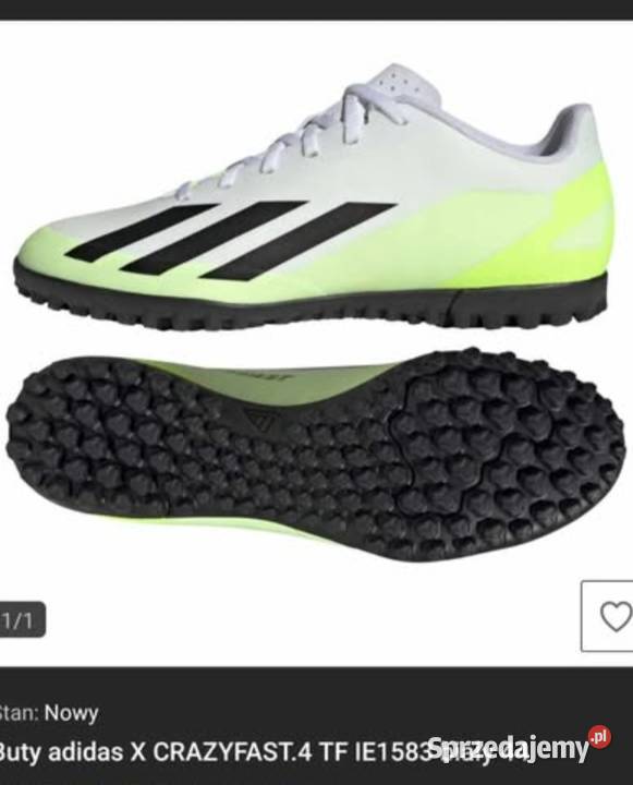 Buty sportowe 44 Adidas X CRAZYFAST4 TF Piłka nożna