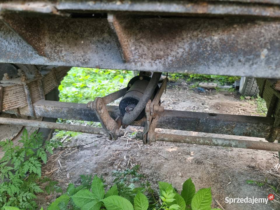 Przyczepa rolnicza sztywna D36 zarejestrowana Miechów